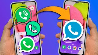 COMO PASAR de WhatsApp ORIGINAL GB WhatsApp WhatsApp AERO a WhatsApp PLUS en 2023 sin perder nada [upl. by Affay709]