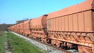 Train de bauxite Fos  Gardanne [upl. by Akenal]