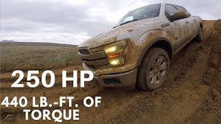 2018 Ford F150 Power Stroke Diesel offroad Test Drive with Ford Trucks Engineer Bobby Keith [upl. by Shanks381]