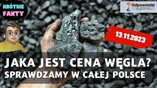 Jaka jest Cena Węgla Sprawdzam Ceny w Całej Polsce [upl. by Wilscam652]