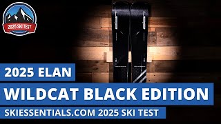 2025 Elan Wildcat 86 Black Edition  SkiEssentialscom Ski Test Review [upl. by Kynthia410]