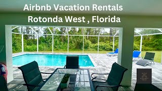 Airbnb Vacation Rentals Rotonda West  Florida [upl. by Epolulot]