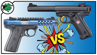 Ruger MK4 Target vs 2245 Lite [upl. by Brande]