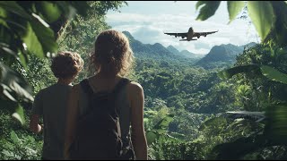 Filmes Aventura Misteriosa Criatura Ameaça Dois Perdidos Em Selva Proibida  Filme De Ação [upl. by Tanaka]