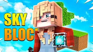 MinecraftSERVIDOR de SKYBLOCK com MISSOES para MINECRAFT PIRATA BRPT [upl. by Corby]