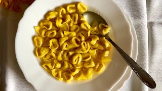 Pasta Grannies make tortellini in brodo from Bologna [upl. by Lora]