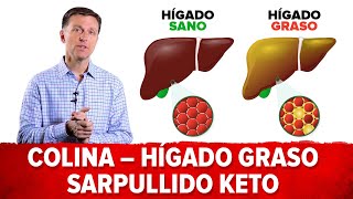 Colina la vitamina contra el hígado graso Puede prevenir el sarpullido keto Subtitulado [upl. by Norat]