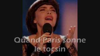 Mireille Mathieu  Paris en Colère [upl. by Akiehsal]