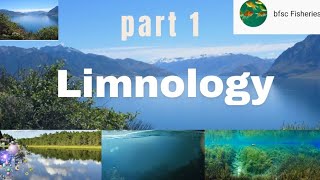 limnology part1bfsc fisheries scienceicarjrfibpsbachelor in fisheries sciencenabardbfsc [upl. by Euqinehs]