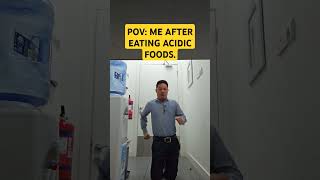 ME VS ACIDIC FOODS funny comedy relatable jokes viralvideo humor trending shorts [upl. by Rhyner]