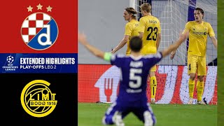 Dinamo Zagreb vs BodøGlimt Extended Highlights  UCLQ PlayOffs Leg 2  CBS Sports Golazo [upl. by Akeimat]