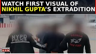 Pannun Murder Plot Case Czech Republic Police Releases First Video As Nikhil Gupta Extradited To US [upl. by Ardeed381]