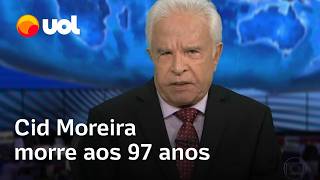 Cid Moreira morre aos 97 anos relembre trajetória do primeiro apresentador do Jornal Nacional [upl. by Heeley]