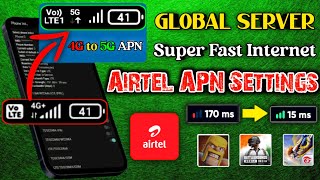 5G Internet Settings Airtel  Airtel Internet Settings  5G Internet APN Settings 2023 [upl. by Htebi]