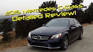 2015 Mercedes CClass C300 4Matic Detailed Review and Road Test [upl. by Elimac]