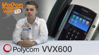 Polycom VVX 600 Video Review  Unboxing [upl. by Chud391]