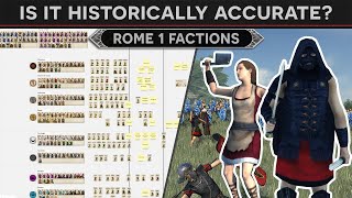 Is It Historically Accurate Rome 1 Faction Tier List [upl. by Nahbois]