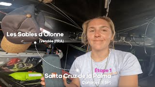 Étape 1 de la Mini Transat 2023 de Caroline Boule  Rétrospective de 12 Jours en Mer [upl. by Ailaza543]