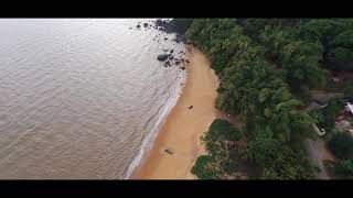 Plage de Gosselin  Rémire Montjoly  Guyane Française [upl. by Lynd765]