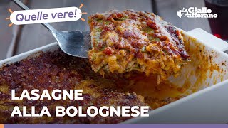 LASAGNE ALLA BOLOGNESE  Ricetta originale al 100 [upl. by Kriss]