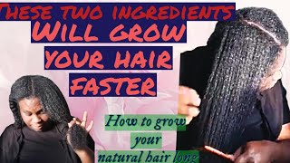 do this on NATURAL HAIR for 5 days and prepare for extreme growth Simply Shev [upl. by Anitsahs323]