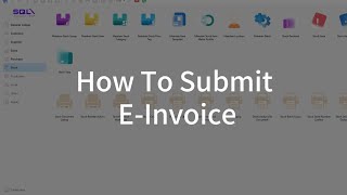 How To Submit EInvoice using SQL Accounting 如何上缴EInvoice  SQL Accounting EInvoice Malaysia [upl. by Nodyarg]