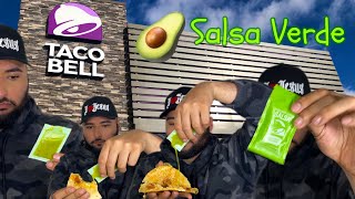 Taco Bell Avocado Verde Salsa amp New Cantina Menu [upl. by Missak889]