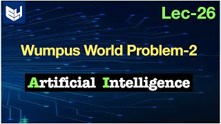 wumpus world problem  Part22 Artificial intelligence  Lec26  Bhanu Priya [upl. by Akemahs]