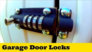 Fitting Combination Garage Door Locks Verses Mother Nature [upl. by Busiek]