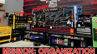 GARAGE ORGANIZATION 102 What worked and what didnt moving into the shop [upl. by Stevens]