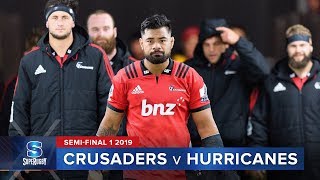 Crusaders v Hurricanes  Super Rugby 2019 SemiFinal 1 Highlights [upl. by Aborn440]