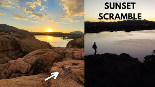 Lakeview Granite Scramble At Sunset [upl. by Annahahs]