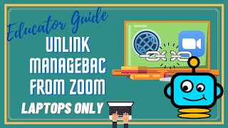 How to unlink your Zoom account from your Managebac account [upl. by Atalee]