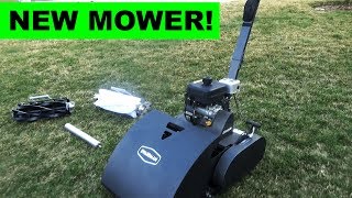 Introducing the Swardman Edwin 20 Reel Mower [upl. by Ydnagrub]