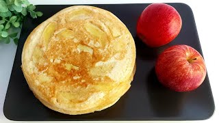 Fluffige Apfelpfannkuchen 🍎 Omas Rezept [upl. by Nightingale519]