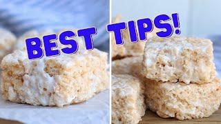 Secrets to The BEST Rice Krispie Treats [upl. by Caesaria]