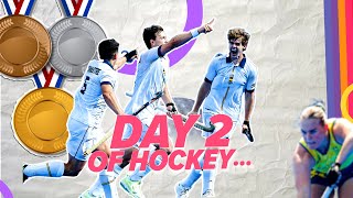 Day 2 Roundup of the Hockey Matches at Paris2024 Olympics [upl. by Juna941]