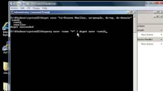 Windows Server 2008 dsget get information about active directory users with command line [upl. by Eirena]