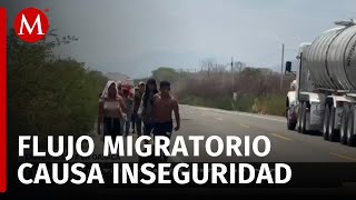 Inseguridad crece en el Istmo de Tehuantepec por aumento del flujo migratorio [upl. by Okimik483]