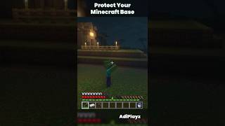 Base Defence Tips 🔥🔥 Part No Unknown 🤔 minecraft gaming shorts [upl. by Asiled]