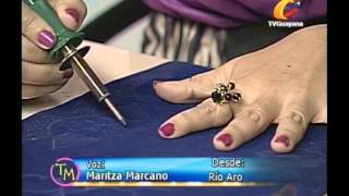 Pirograbado en Gamuza con Yesenia Bastardo Taller de Manualidades [upl. by Ahtaga]