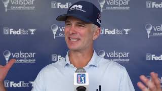 Kevin Streelman Friday Falsh Interview 2024 Valspar Championship © PGA Tour [upl. by Ludwigg]