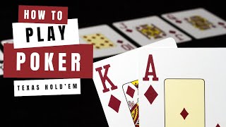 Learn Poker and the Best Poker Hands  Texas Holdem Poker Basics [upl. by Flin136]