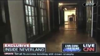 Fantasma na Casa de Michael Jackson  Mistério em Neverland CNN grava sombra translucida [upl. by Hedi]