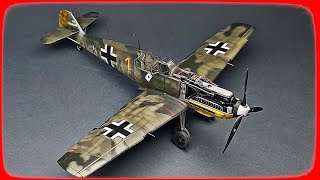 FULL VIDEO BUILD Messerschmitt Bf 109E3 EDUARD [upl. by Llerrahs796]