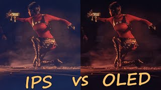 IPS vs OLED в SDR и HDR Яркость Asus XG27AQDMG в HDR 90 и 100 [upl. by Pietrek]