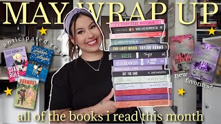 may reading wrap up 📚 the 16 books i read this month [upl. by Joo540]