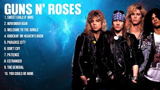 Guns N Roses Greatest Hits Full Album ▶️ Top Songs Full Album ▶️ Top 10 Hits of All Time [upl. by Anaderol]