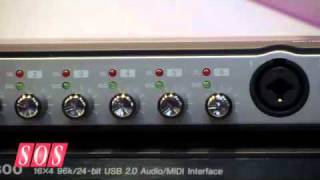 Tascam US800 amp US1800  AES 2010 [upl. by Mall]