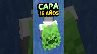 ✅ Conseguir la CAPA CREEPER del 15 Aniversario de Minecraft [upl. by Miarzim]